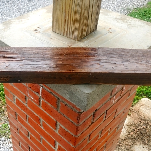 Cypress shelf